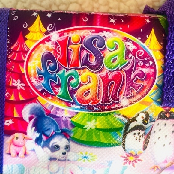 NWT Lisa Frank Coloring & Activity Set with Fold Out Storage Case + 600 Stickers - Picture 8 of 16